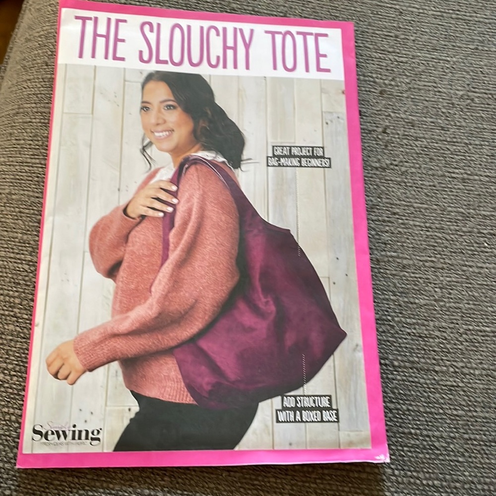 Bundle of four bag making patterns